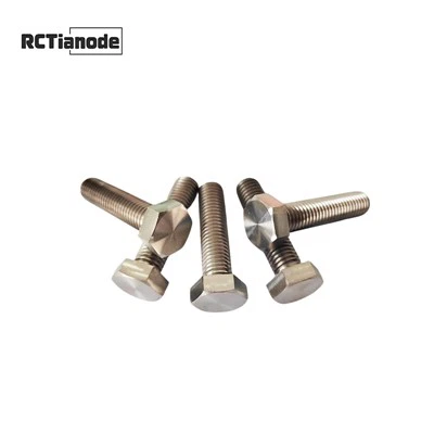 DIN 933 Titanium Gr5 Hexagon Head Bolts Full Thread